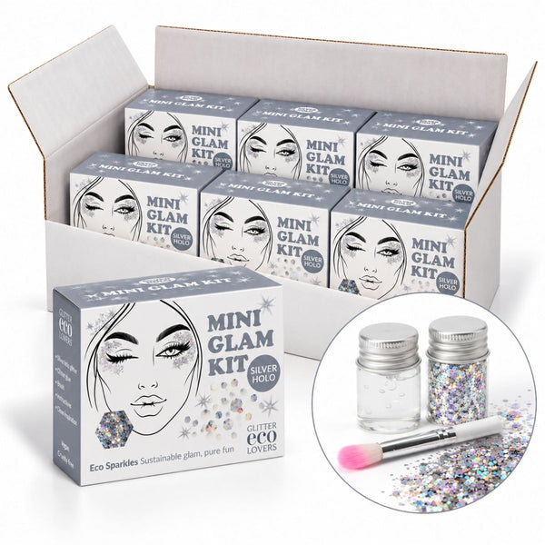 D-pack-Silver HOLO Mini Glam Kit