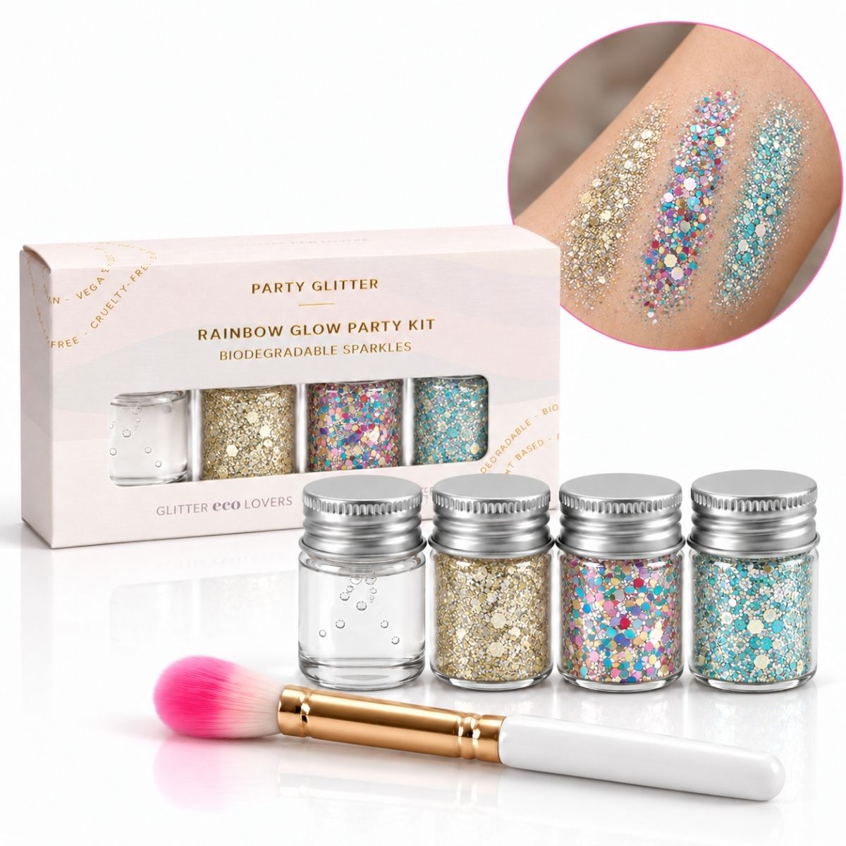Rainbow Glow – Den dristige festpakken