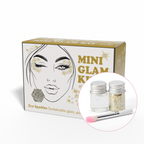 Gold Mini Glam Kit in retail packaging