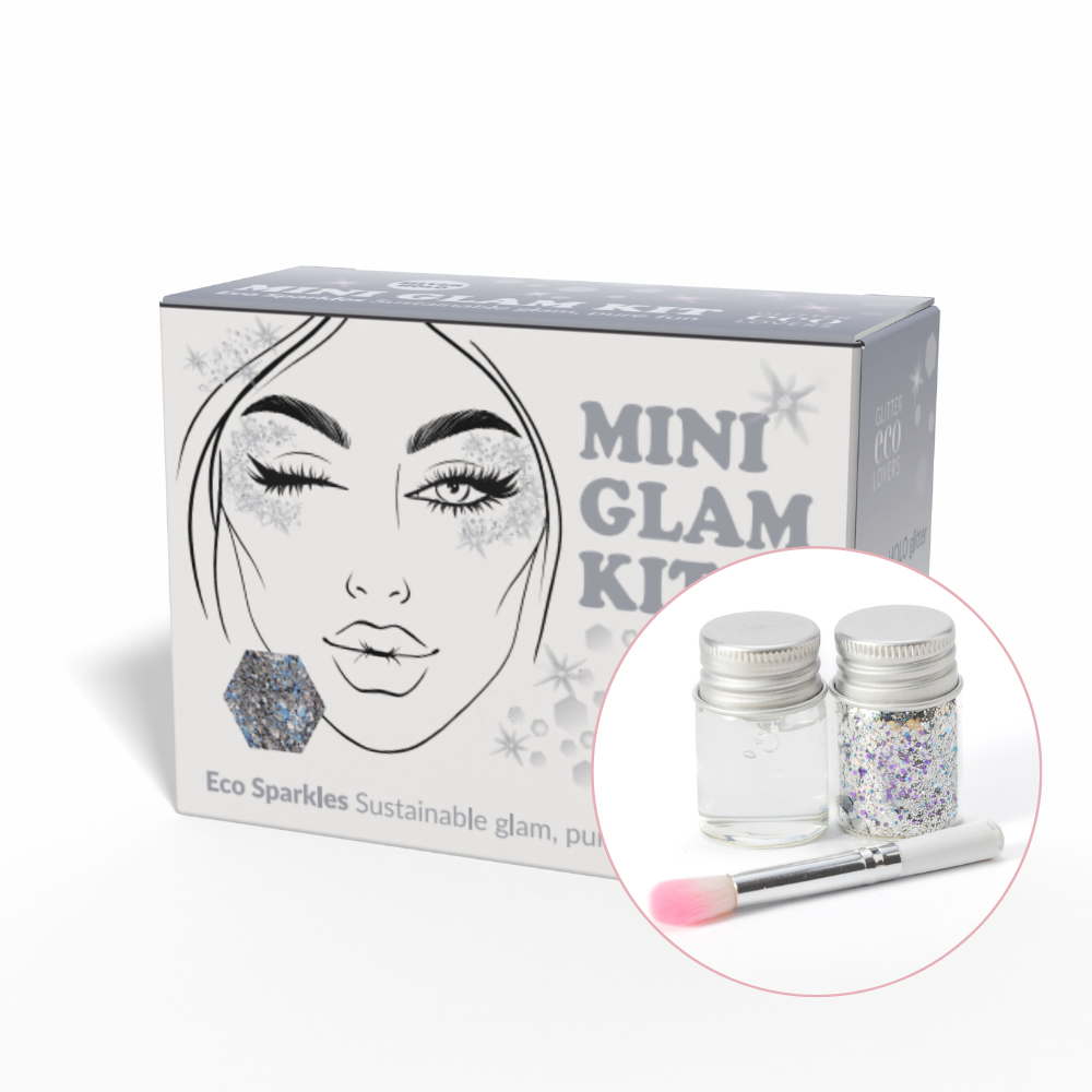 Silver Holo Mini Glam Kit